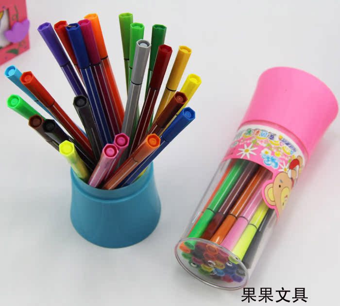 讓畫筆洗滌童心——36色可水洗水彩筆，釋放創造力與整潔并存